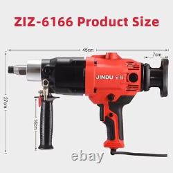 Jindu Z1Z-6166 2300w Corded Heavy Duty Drill Multifunctional