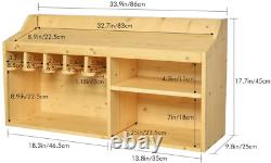 Large Power Tools Storage Organizer Cabinets Drill Charging Station Garage Shop