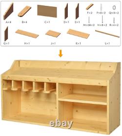 Large Power Tools Storage Organizer Cabinets Drill Charging Station Garage Shop