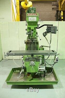 Lilian 5vh Turret Milling Machine Heavy Duty 40 Int Taper £4,950 + Vat