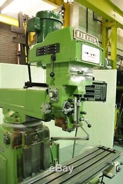 Lilian 5vh Turret Milling Machine Heavy Duty 40 Int Taper £4,950 + Vat