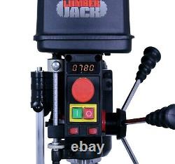 Lumberjack 16mm Bench Top Pillar Drill Press with Variable Speed Digital Display