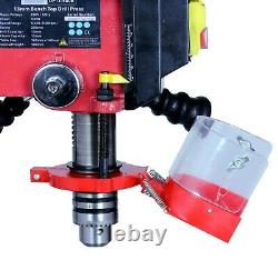 Lumberjack Bench Top 5 Speed Pillar Drill Press & Table Stand 13mm Chuck 240v