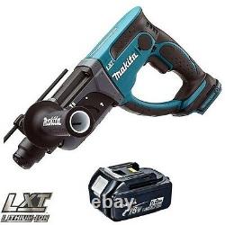 MAKITA DHR202 LXT 18V CORDLESS Lithium Ion SDS+ COMBI DRILL + 1 BL1850 BATTERY