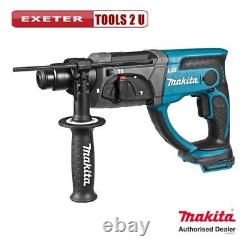 MAKITA DHR202Z 18v 3 function hammer SDS+ Drill with FREE BIT SET