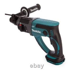 MAKITA DHR202Z 18v 3 function hammer SDS+ Drill with FREE BIT SET