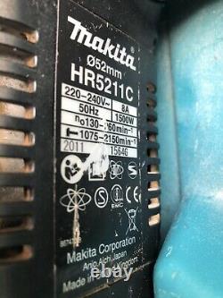 MAKITA HR5211c AVT HEAVY DUTY HAMMER DRILL/BREAKER 240V