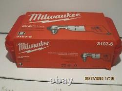 MILWAUKEE 3107-6 7 Amp 1/2 Corded Heavy Right-Angle Drill Kit-FREE SHIP NISB