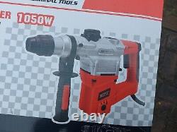 MPT 1 Inch SDS-Plus 1050W Heavy Duty Rotary Hammer Drill, 3 Function Soft Grip