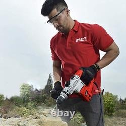 MPT 1 Inch SDS-Plus 1050W Heavy Duty Rotary Hammer Drill, 3 Function and Soft 3