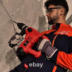 MPT 1500W Heavy Duty Rotary Hammer Drill, 3 Function and Adjustable Soft Grip 3