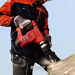 MPT 1500W Heavy Duty Rotary Hammer Drill, 3 Function and Adjustable Soft Grip 3