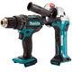 Makita 18v 2 Speed Dhp482z Combi Drill & Dga452z 115mm Angle Grinder Body Only