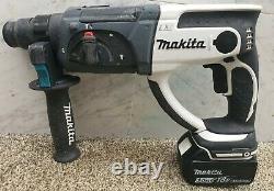 Makita 18v lxt sds three mode hammer drill +3ah battery DHR202