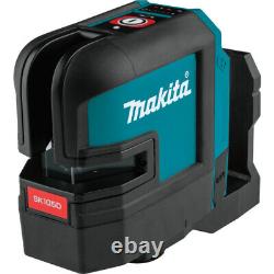 Makita Bundle DF333DWAE Drill SKD105Z Red Line Laser 2x Batteries & Charger