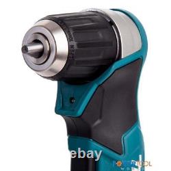 Makita DA333DWAE 10.8v / 12v MAX CXT Slide Angle Drill Driver Inc 2x 2.0Ah Batts