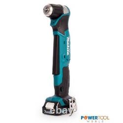 Makita DA333DWAE 10.8v / 12v MAX CXT Slide Angle Drill Driver Inc 2x 2.0Ah Batts