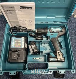 Makita DF333DWAE 12V Max CXT Cordless Driver Drill with 2 x 2.0Ah Batteries