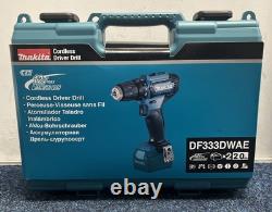 Makita DF333DWAE 12V Max CXT Cordless Driver Drill with 2 x 2.0Ah Batteries