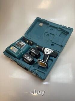 Makita DHP453 18V Combi Drill With 2x3.0Ah Battery +Charger and Case
