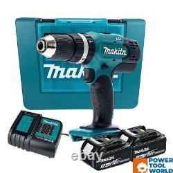 Makita DHP453SFE 18v Cordless Combi Drill Inc 2x 3.0Ah Batts