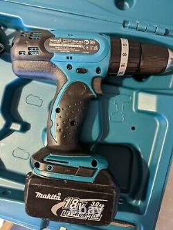 Makita DHP453ZLXT 18V Combi Drill + Battery + Charger + Case
