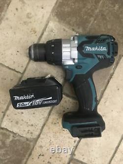Makita DHP481 LXT 18V Cordless Brushless Combi Hammer Drill with 5.0Ah battery