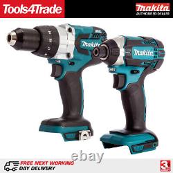 Makita DHP481Z 18V LXT Brushless Combi Drill + DTD152Z Impact Driver Body