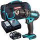 Makita Dhp482z 18v Lxt 2-speed Combi Drill With 1 X 4.0ah Battery Charger & Bag
