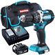 Makita Dhp484z 18v Brushless Combi Drill With 1 X 4.0ah Battery Charger & Bag