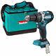 Makita Dhp484z 18v Brushless Combi Hammer Drill Driver With Heavy Duty Tool Bag