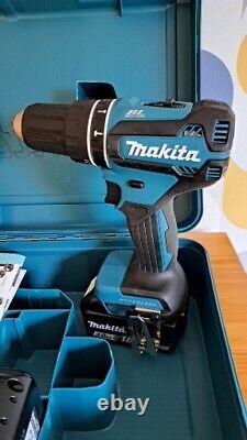 Makita DHP485F001 18V LXT Cordless Drill 2x 3.0ah BL1830B Batteries & Charger