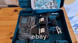 Makita DHP485F001 18V LXT Cordless Drill 2x 3.0ah BL1830B Batteries & Charger