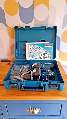 Makita DHP485F001 18V LXT Cordless Drill 2x 3.0ah BL1830B Batteries & Charger