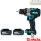Makita Dhp486 18v Lxt Brushless 1/2? Combi Hammer Drill + 2 X 5.0ah Batteries