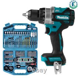 Makita DHP486 18V LXT Brushless Combi Drill With 101 Piece Accessory Set