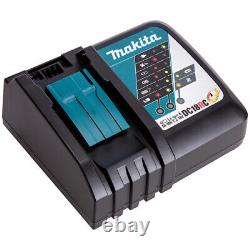Makita DHP486RTJ 18V Brushless Combi Drill with 2 x 5.0Ah Batteries Charger Case