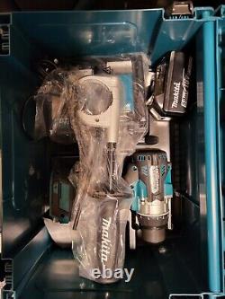 Makita DHP486Z 18V Brushless Combi Drill 1 x 5.0Ah Battery Charger & Type 3 Case