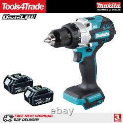 Makita DHP486Z 18V LXT Cordless Combi Hammer Drill With 2 x 5.0Ah Batteries