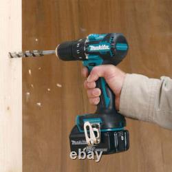 Makita DHP487RTX4 18V LXT Brushless Combi Drill With 1 x 5.0Ah Battery & Charger