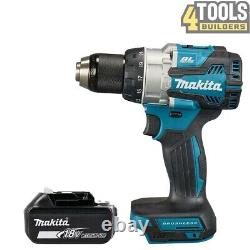 Makita DHP489 18V LXT Brushless 2-Speed Combi Drill With 1 x 6.0Ah Battery