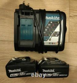 Makita DHR202 18V Cordless SDS+ Hammer Drill +2 x 4.0Ah Batteries, Charger Case