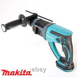Makita DHR202 18V SDS Plus LXT Rotary Hammer Drill With Case & 17pc Drill Bit