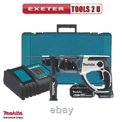 Makita DHR202STW 18V SDS Hammer Drill + 1 x 5.0ah Battery + Case