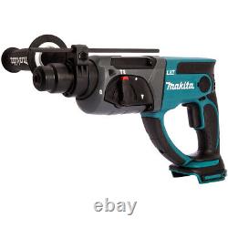 Makita DHR202Z 18V LXT SDS+ Rotary Hammer Drill With Chuck & Chisel Set
