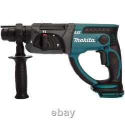Makita DHR202Z 18V LXT SDS+ Rotary Hammer Drill With Chuck & Chisel Set