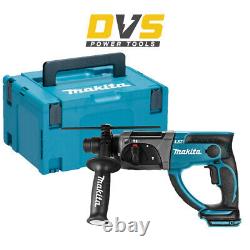 Makita DHR202Z 18v LXT SDS+ Plus Rotary Hammer Drill 20mm Body Only MAKPAC Type3