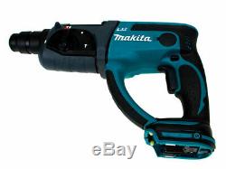 Makita DHR202Z 18v SDS Plus LXT Hammer Drill Bare Unit 3 Settings onetouch chuck