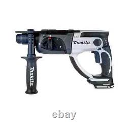 Makita DHR202ZJW 18V LXT SDS+ Rotary Hammer White With 1 x 5.0Ah Battery & Case