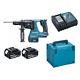 Makita Dhr243rtj 18v Cordless Brushless Rotary Hammer 2 5.0ah Batteries Charger